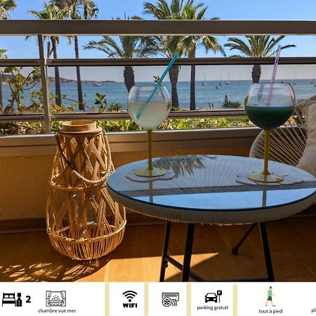"Le Palmier Dore", Cosy T3 A 3 Minutes A Pied Des Plages, Parking Et Clim Sanary-sur-Mer Exterior foto